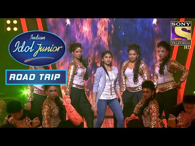 Nityashree ने "Chhil Gaye Naina" पर दिया एक जानदार Performance | Indian Idol Junior | Road Trip