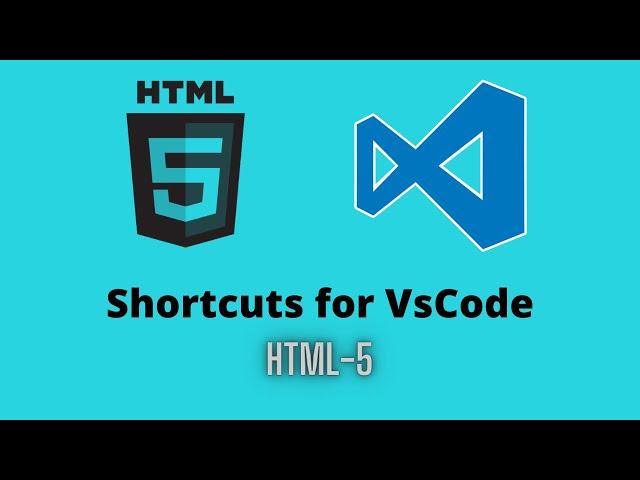 HTML Shortcuts for VS Code | VS Code Shortcuts | Emmet Tutorial