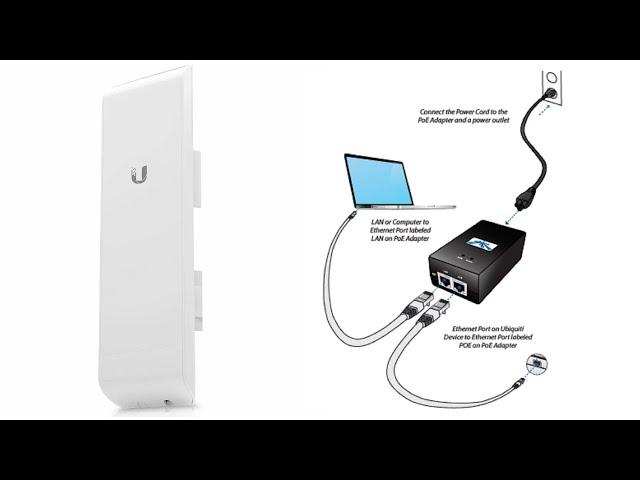 How To Setup Ubiquiti Nano Station M2 - Access Point