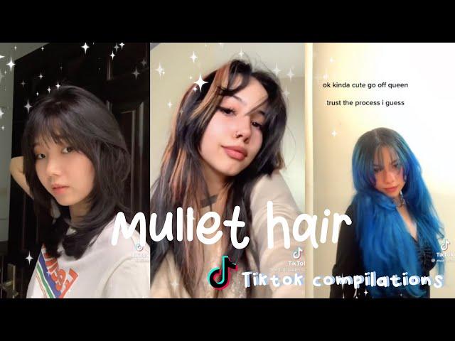 Mullet hair cut (Wolf cut) | TikTok Compilation |