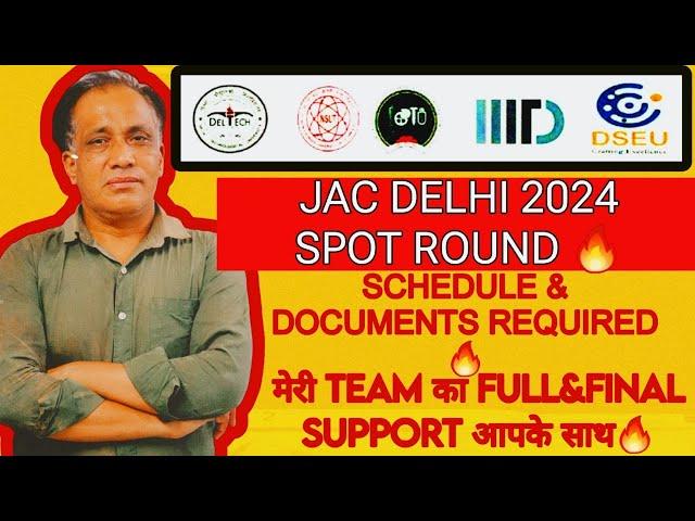 DO YOU WANT SUPPORT IN SPOT ROUND JAC // CSAB ROUND IN JOSAA AND IPU COUNSELLING BTECH 2024