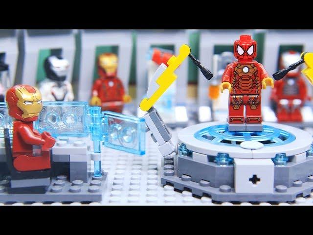 Lego IRON MAN's ARMOR was Stolen by SPIDERMAN