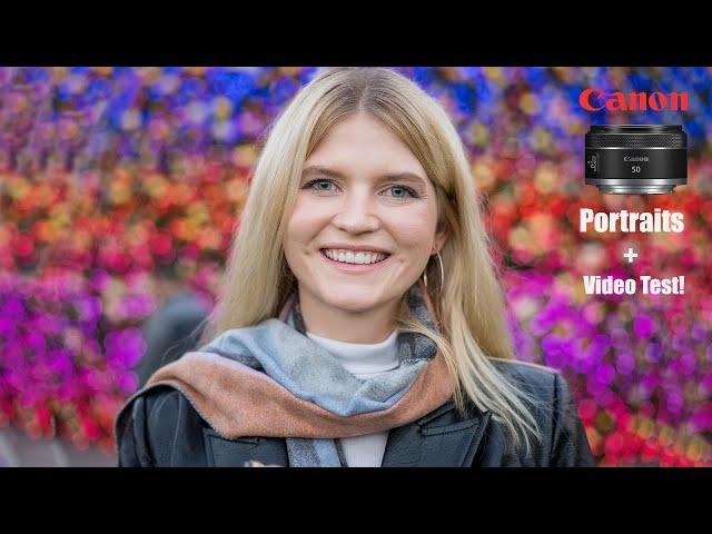 Canon RF 50mm F1.8 STM | Portrait + Video Test