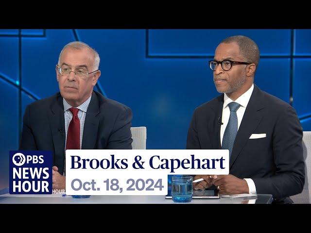 Brooks and Capehart on key moments in the 2024 race in the final weeks before Election Day