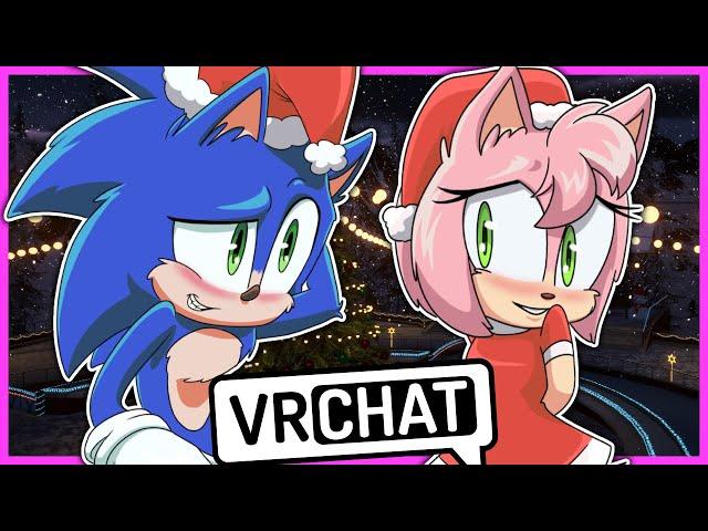 Movie Sonic and Movie Amy Go On A Date In VRCHAT?!