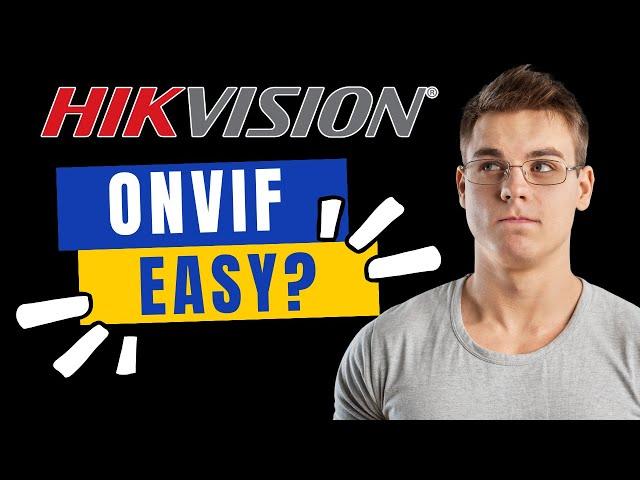 ONVIF IP camera on Hikvision NVR