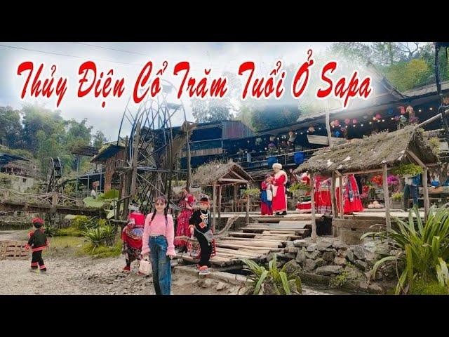 Taxi to Cat Cat village Sapa Viet Nam!