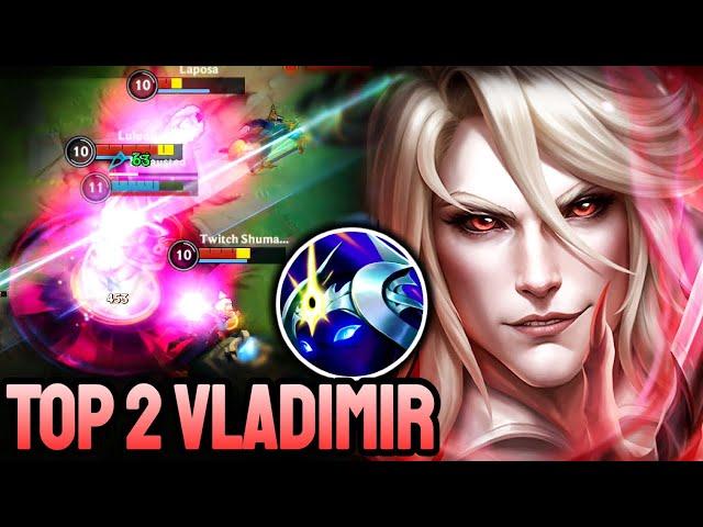 WILD RIFT VLADIMIR - TOP 2 VLADIMIR GAMEPLAY - MASTER RANKED