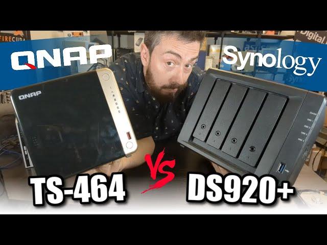 Synology DS920+ vs QNAP TS-464 NAS - Which Should You Buy?