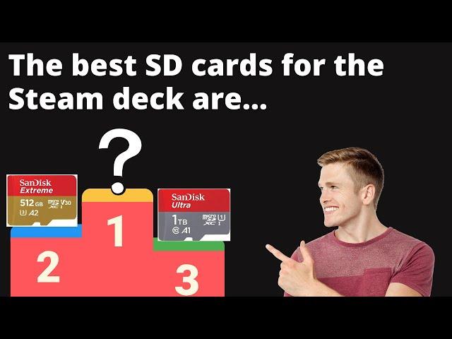 The best SD cards you should get for your Steam Deck… based on US prices