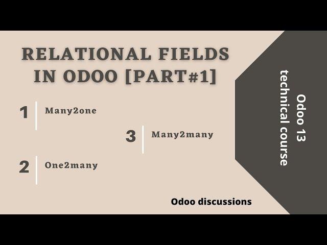 Relations between models | Adding many2one field in Odoo