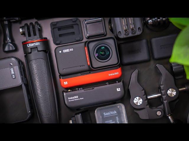 10 MUST HAVE Accessories for YOUR Insta360 ONE RS Action Camera! (2022) | Raymond Strazdas