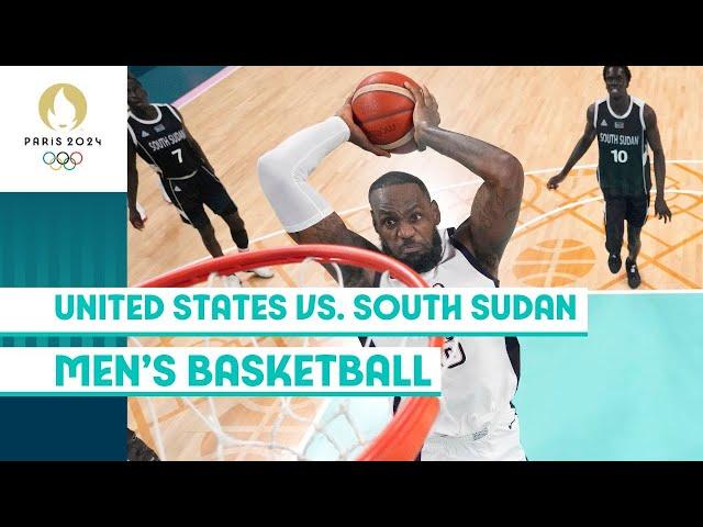  United States vs. South Sudan  | Men's Basketball | #Paris2024 Highlights