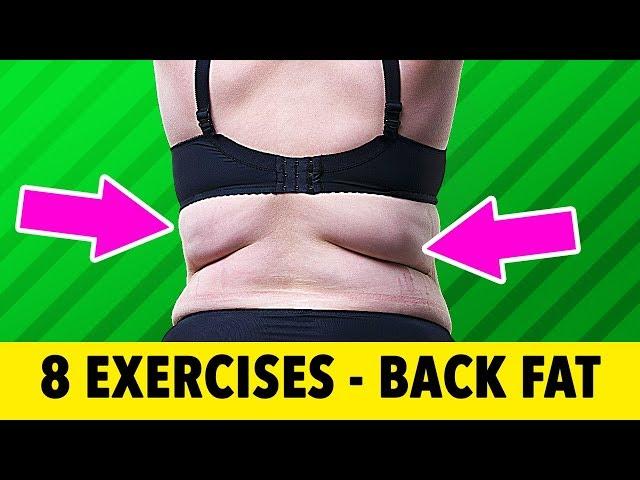 Do This 8 Exercises To Burn Back Fat