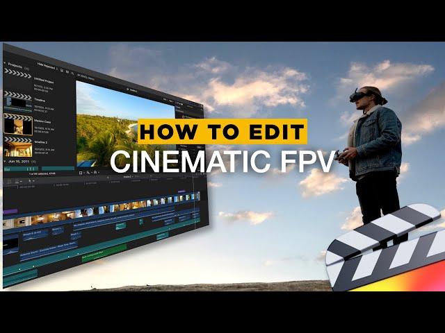 Cinematic FPV Edit Tutorial (BEST EXPORT SETTINGS FOR IG + YOUTUBE)