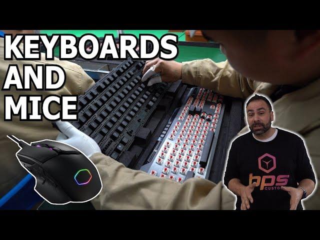 How Keyboards & Mice Are Made - China Factory Tour!