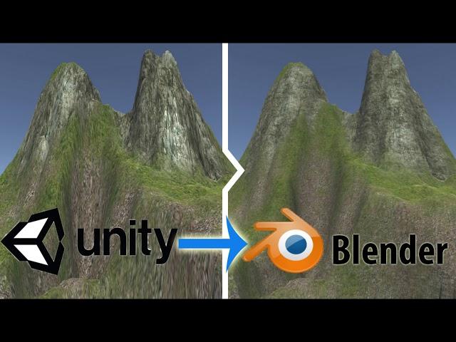 Export from unity to Blender (fbx Exporter)