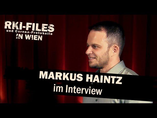 Markus Haintz im Backstage Interview bei "RKI - Files in Wien"