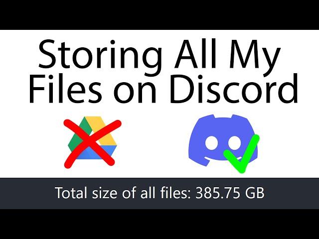 Stealing Storage from Discord