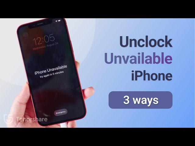 How to Unlock Unavailable iPhone 12 without Computer or iTunes