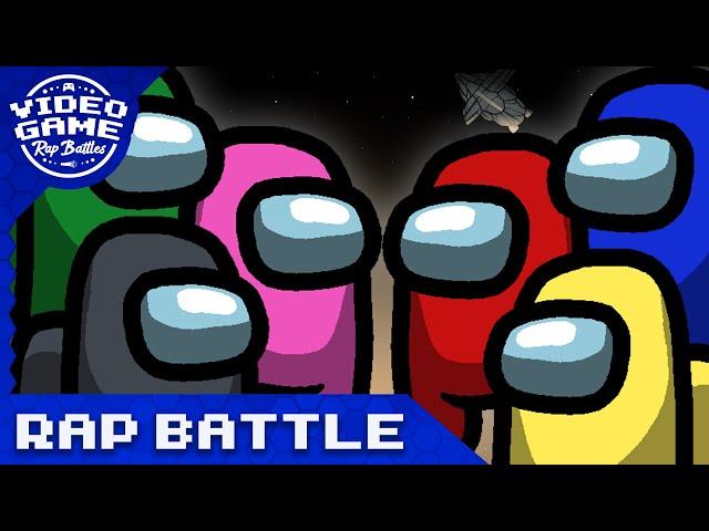 An Among Us Rap Battle - Video Game Rap Battle [Among Us Song]