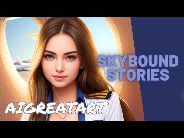 Skybound Stories | Flight Attendant Lookbook [AI Art] (Model Chloe) [AI Girls] (UWP)