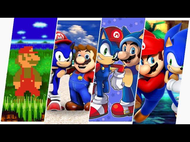 The Unofficial Evolution of Super Mario in Sonic Games