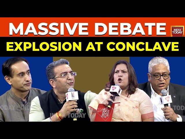 LIVE: Fiery Faceoff Between Gaurav Bhatia & Rajdeep Sardesai | Supriya Shrinate LIVE Debate