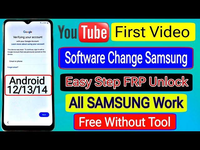 Without PCAll Samsung Frp Bypass 2024 || All Android 12-13-14New Software Google Account Bypass