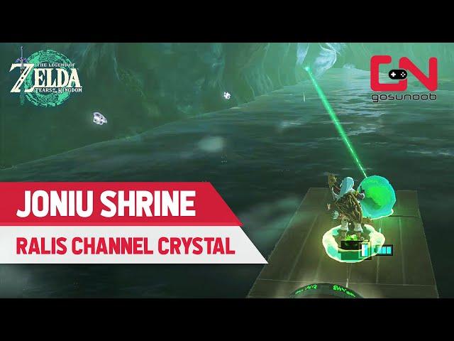 How to Do Joniu Shrine & Ralis Channel Crystal in Tears of the Kingdom - Uinoj Lightroot Top