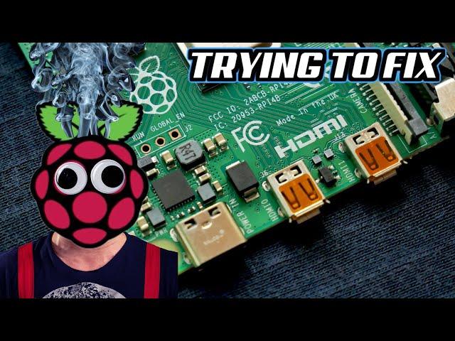 Trying to FIX a Raspberry Pi 4 8GB & Pi 3