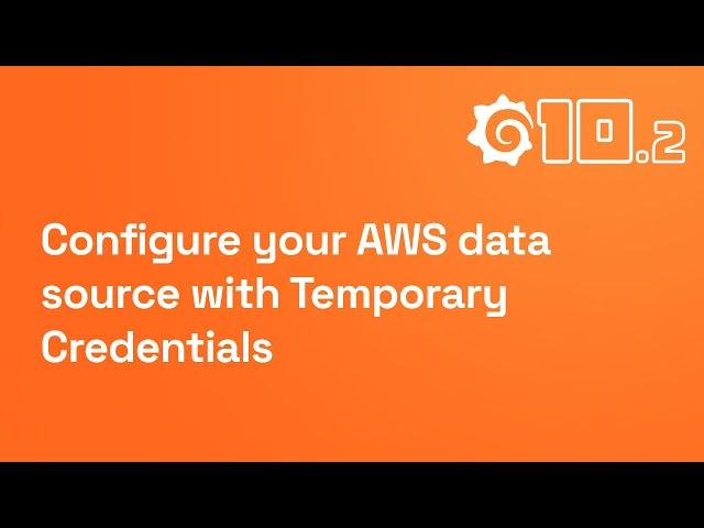 Using Grafana's temporary credentials for CloudWatch data source