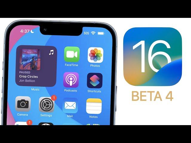 iOS 16 Beta 4 Released - What's New?