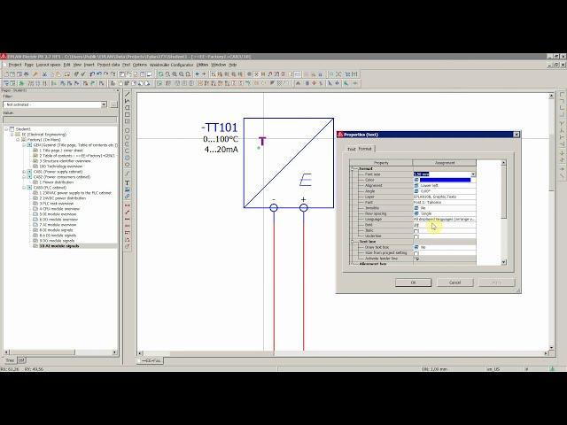 ePLAN Electric P8 Complete Course 2020 A to Z - Analog Shielded Cables (Free Preview)