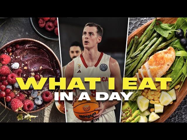 What I Eat In a Day As a Pro Basketball Player | In-Season Meals