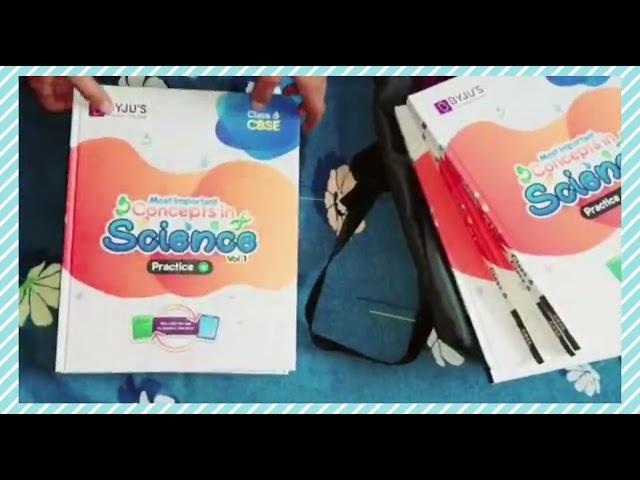 Byjus The learning App (Books And Bag) for Grade 6th