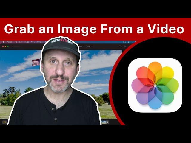 How To Grab a Frame From a Video In Mac Photos