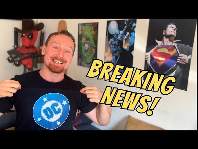 BIG ANNOUNCEMENT - DC STUDIOS SHOWCASE Comic Correspondent !