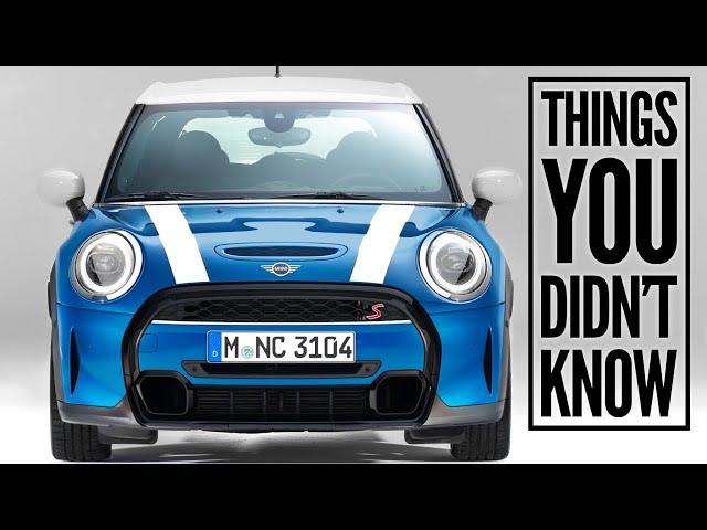 DID YOU KNOW THIS ABOUT YOUR MINI COOPER?