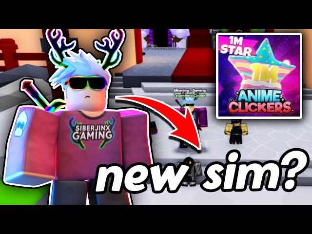 UNLOCKING the NEW WORLDS on Roblox Anime Clicker Simulator.. NEW GAME!