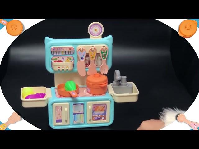 NHR Dream Kitchen Set: Interactive Playset, Product Accessories, Storage, Ages 3+