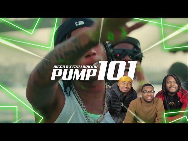 AMERICANS FIRST REACTION TO Digga D X StillBrickin - Pump 101