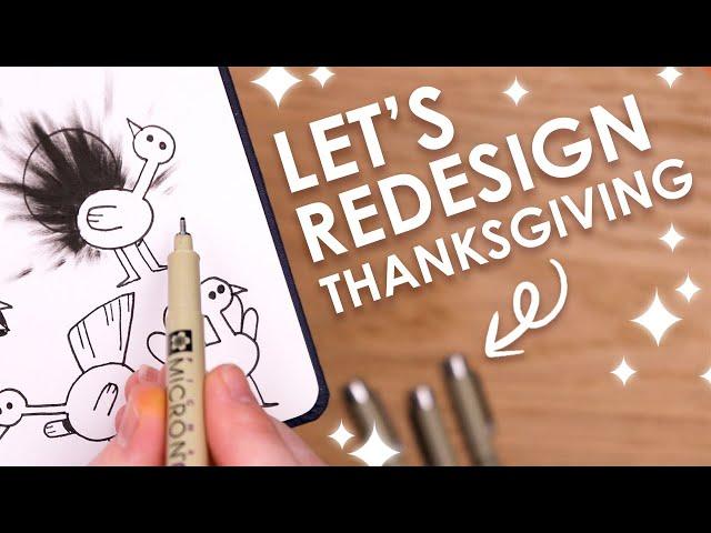 Making Thanksgiving a Mascot?! - SKETCH W/ ME