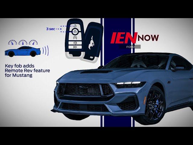 Ford Mustang Adds Remote Rev Feature