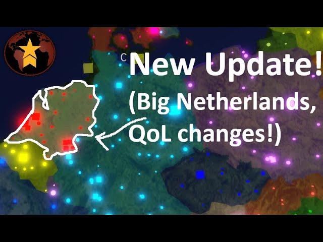 NEW UPDATE : NEW Netherlands Mission, QoL Changes, and MORE! | Rise of Nations