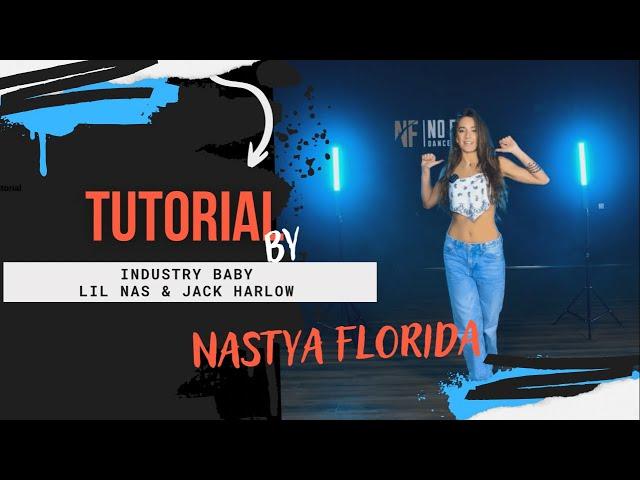 УРОК ТАНЦЕВ- Dance Tutorial by Nastya Florida | Industry baby
