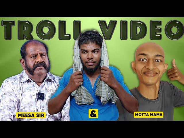 Meesa Sir & Motta Mama Troll Video  | Raabi | #raabi #meesairajendran #champion