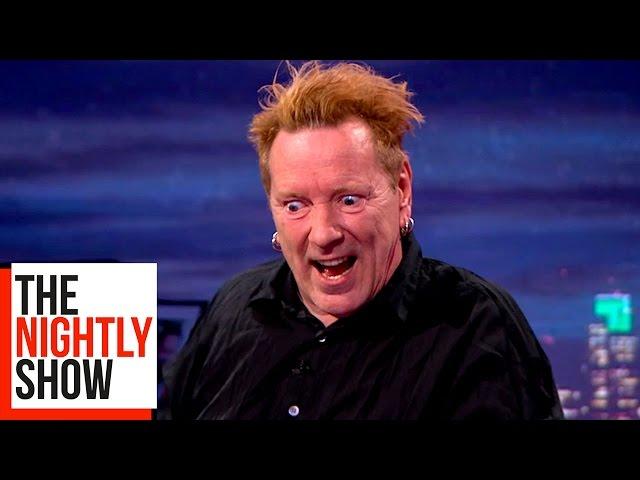 Gordon Ramsay Feeds Johnny Rotten of the Sex Pistols Some Tongue!