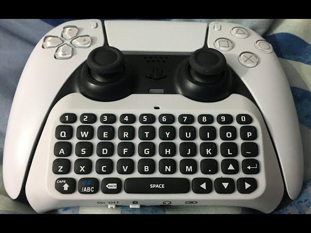 PS5 Controller Keyboard attachment review!