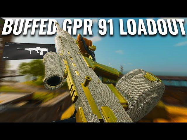 this BUFFED GPR 91 LOADOUT is CRAZY in WARZONE! (Best GPR 91 Class Setup) - BO6